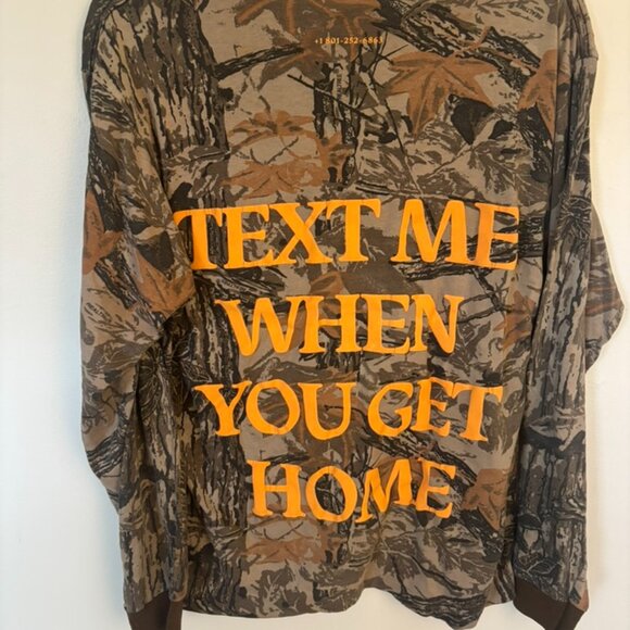 Lonely Ghost Ghosted Garments long sleeve camo tee - Picture 2 of 3